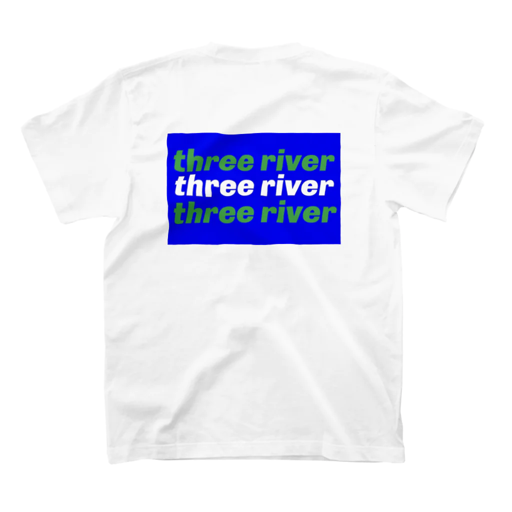 saboten12のthree river T スタンダードTシャツの裏面