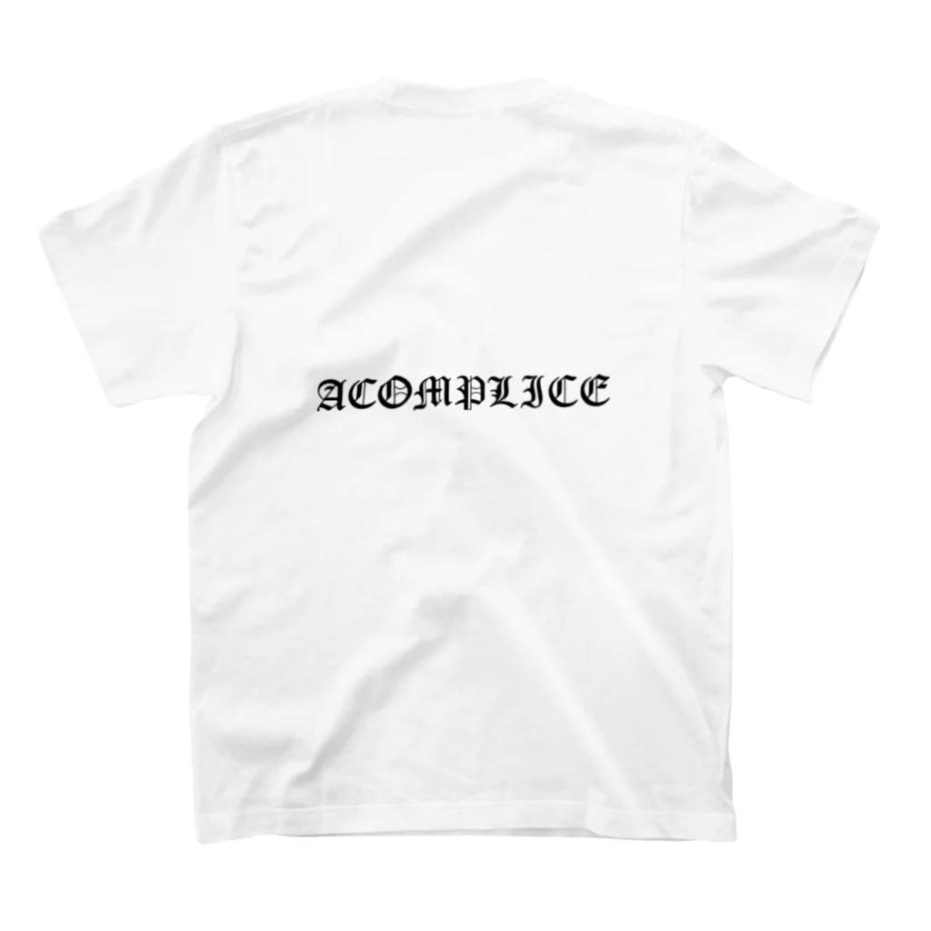 Acompliceのプリント スタンダードTシャツの裏面