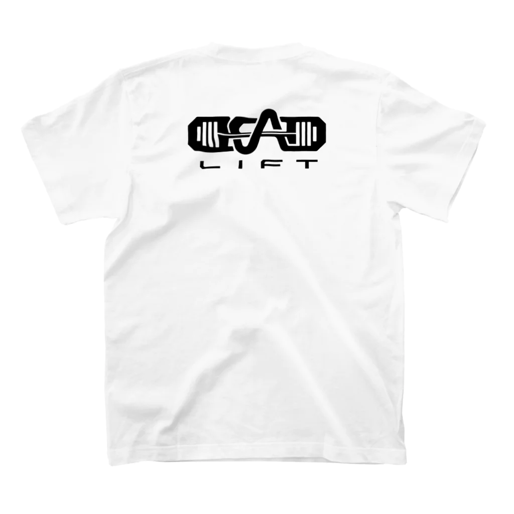 はとりのDeadLift Tshirt(表裏) スタンダードTシャツの裏面