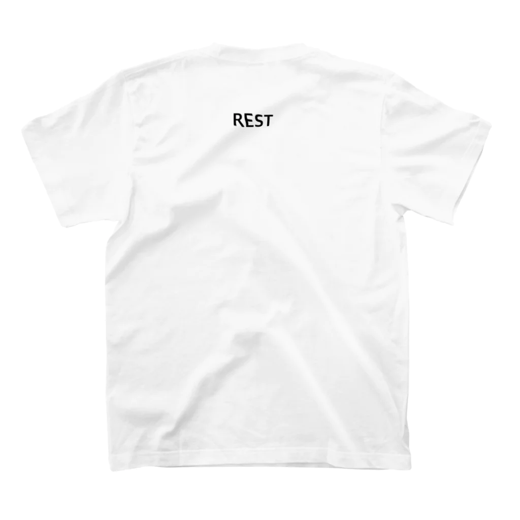 RＥＳＴのREST 戒め Regular Fit T-Shirtの裏面