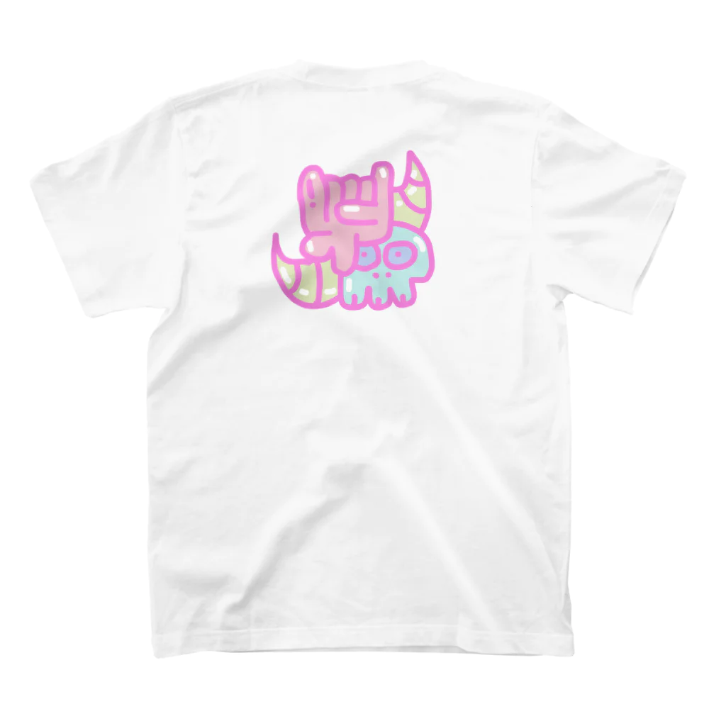 Msto_market a.k.a.ゆるゆる亭のバウンティー・スリズヒー スタンダードTシャツの裏面