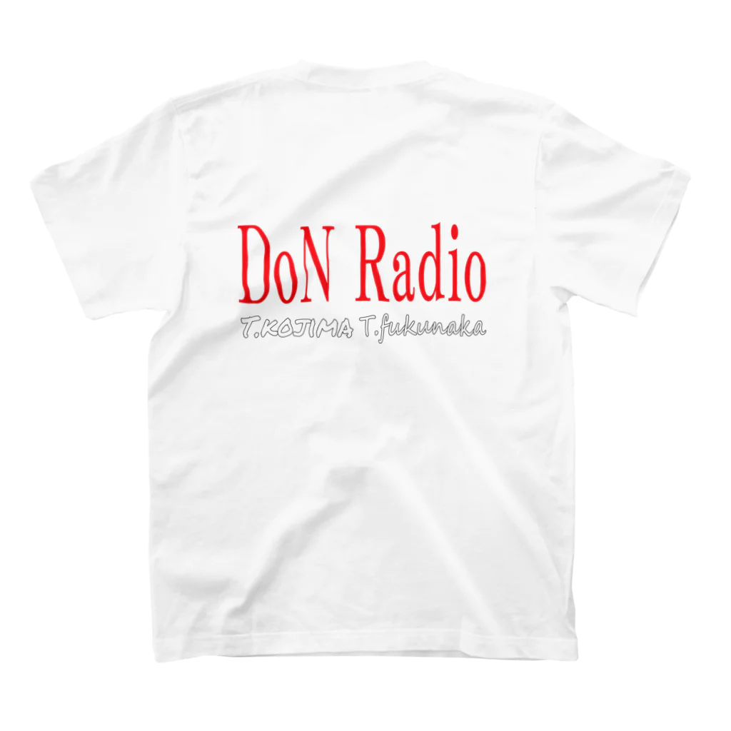 DoN RadioのDoN Radio スタンダードTシャツの裏面