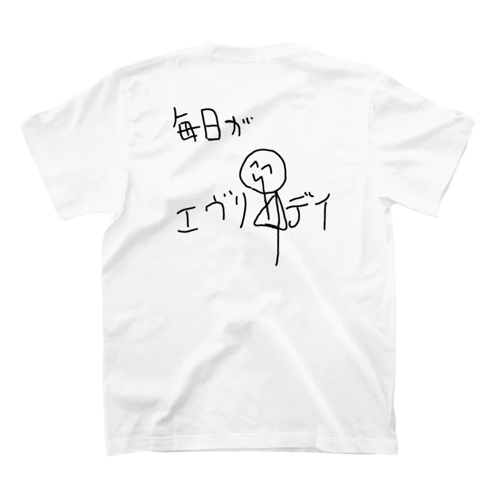 落語家こーた(ASUKA431)の某人間シャツ スタンダードTシャツの裏面