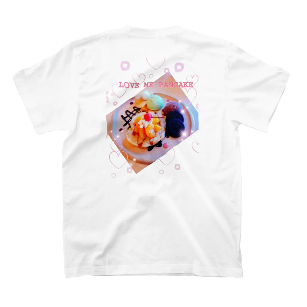 HAPPY TIME♪のパンケーキ食べたいなぁ♪ スタンダードTシャツの裏面