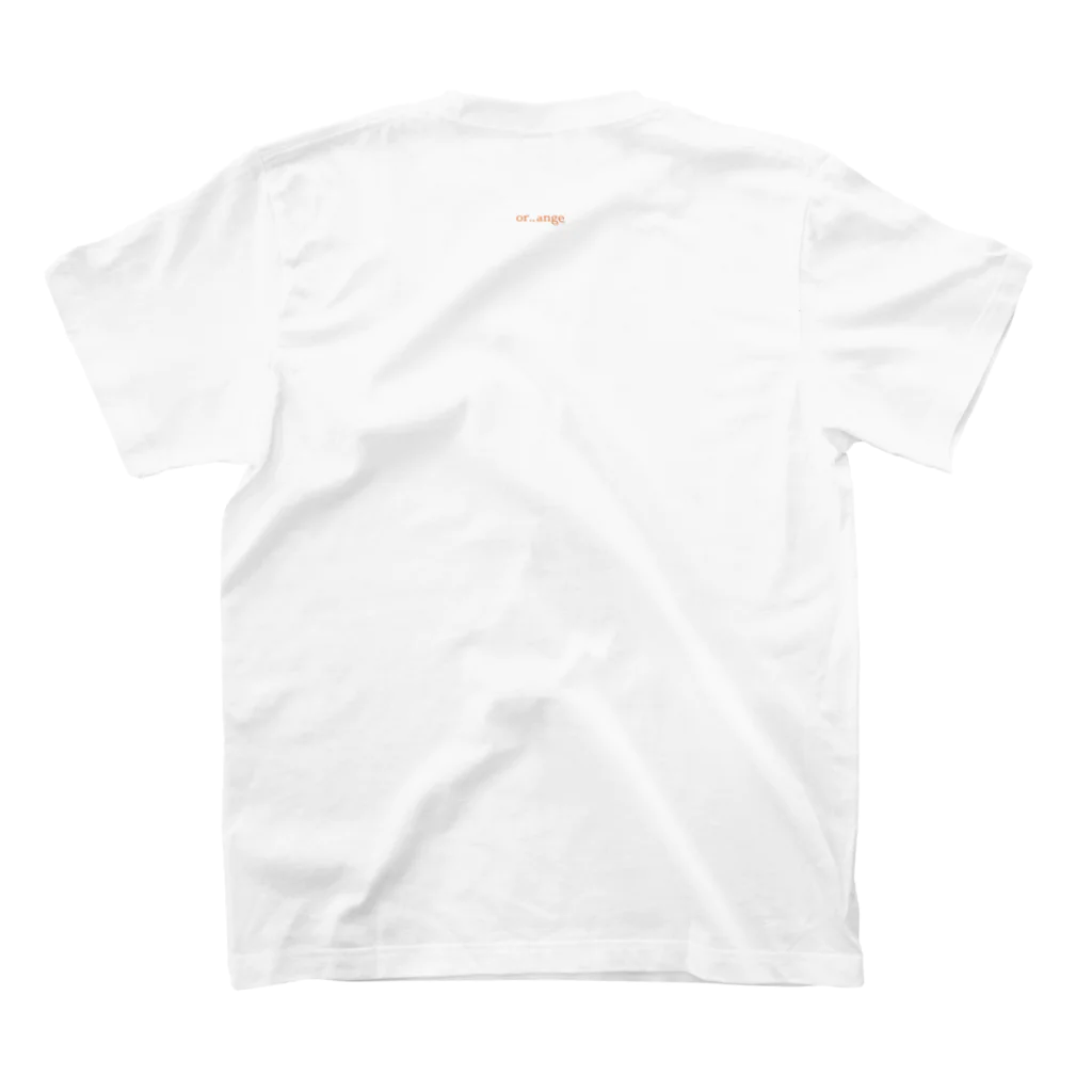 or_angeの柑橘系シリーズ『or.,ange』 Regular Fit T-Shirtの裏面