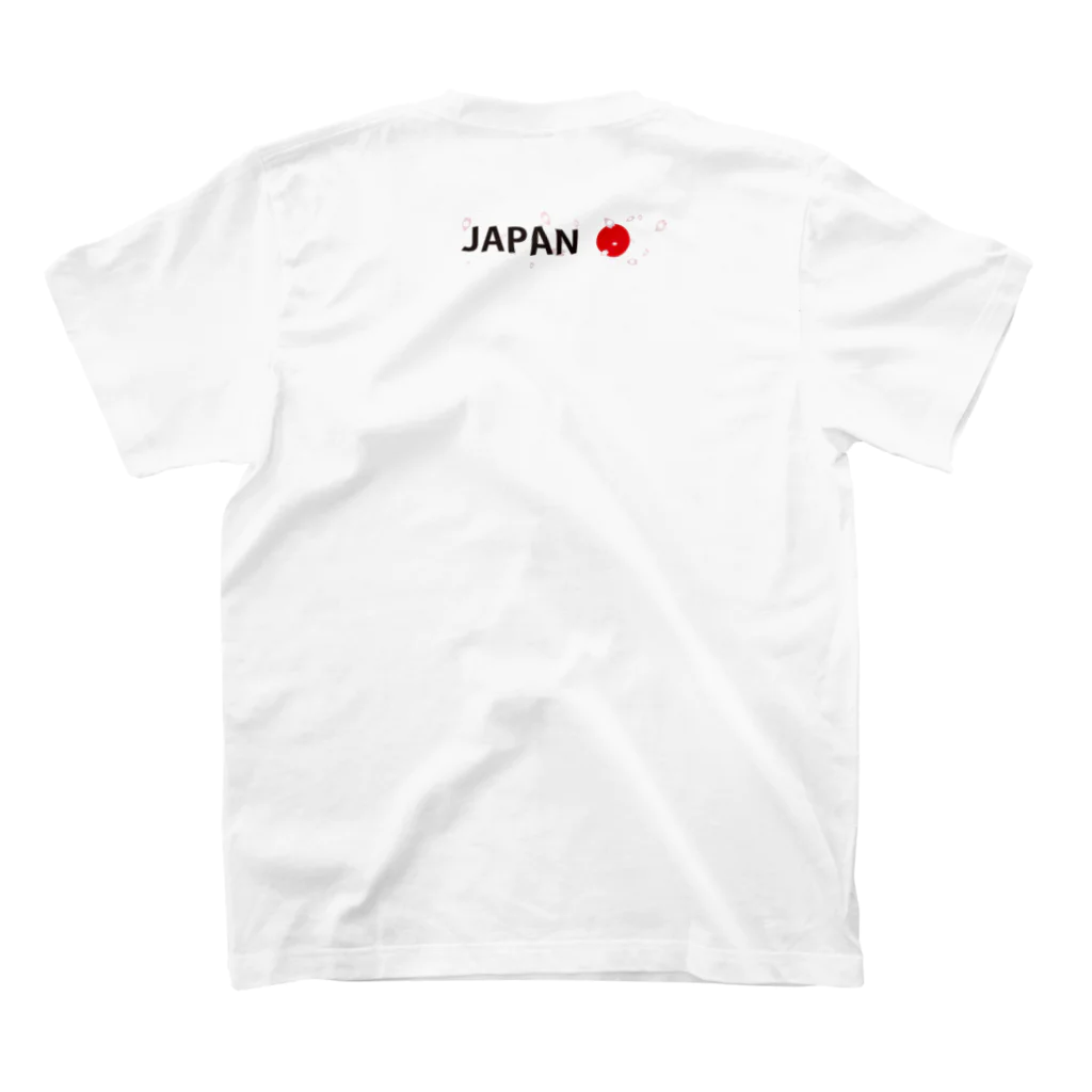 Tony-Kの日本 スタンダードTシャツの裏面