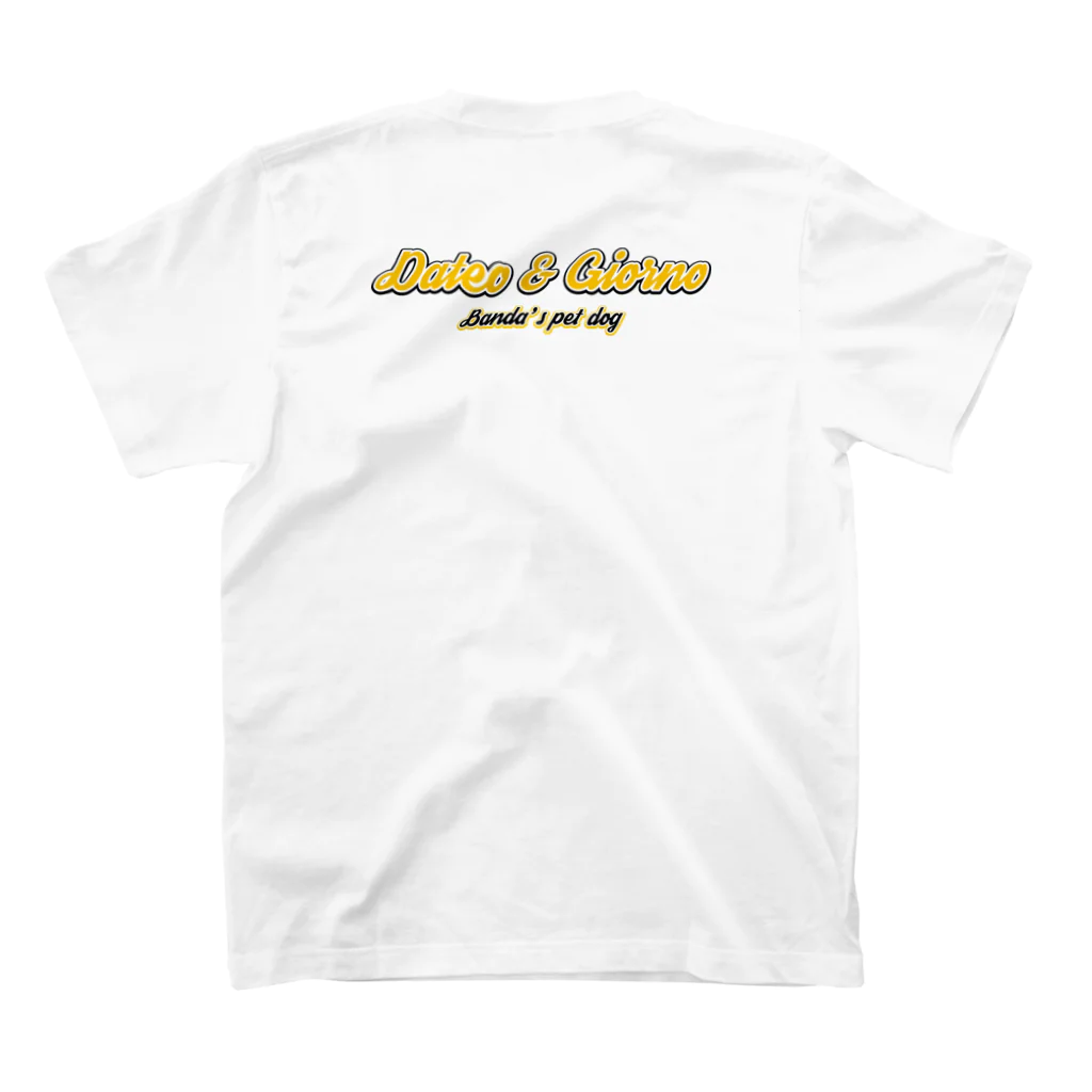 GODTAIL STOREのDateo ＆ Giorno スタンダードTシャツの裏面