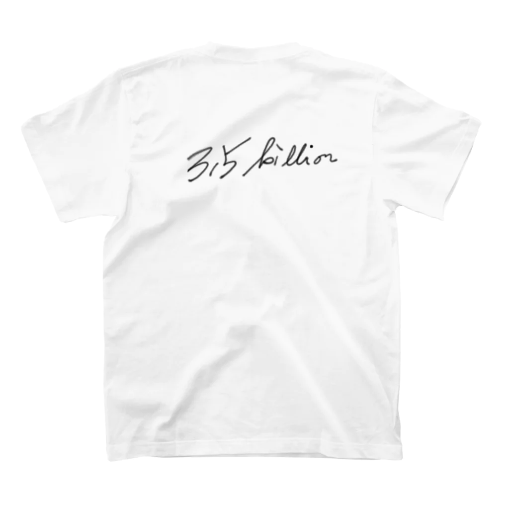 A/2 J.O.A.T.の3.5billion Regular Fit T-Shirtの裏面