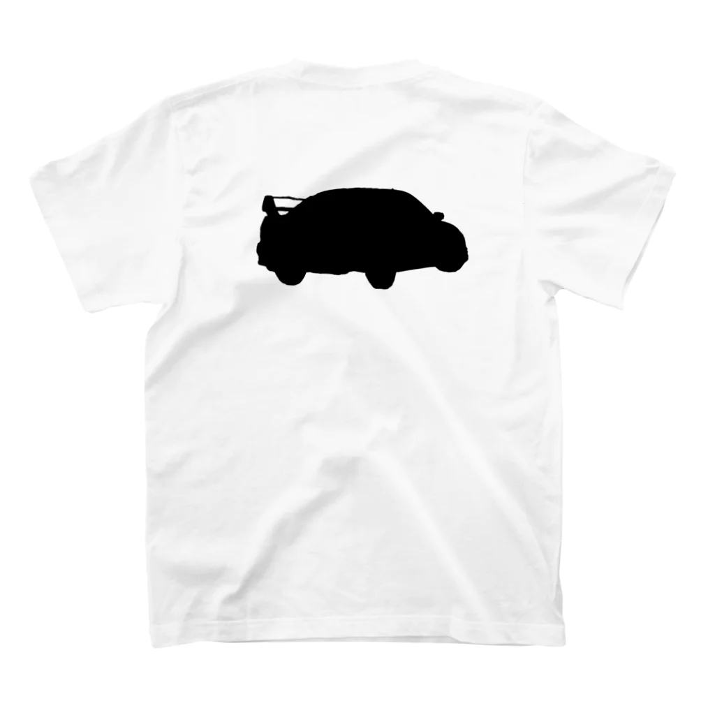 car.fun.shopのランエボ-Ⅰ Regular Fit T-Shirtの裏面