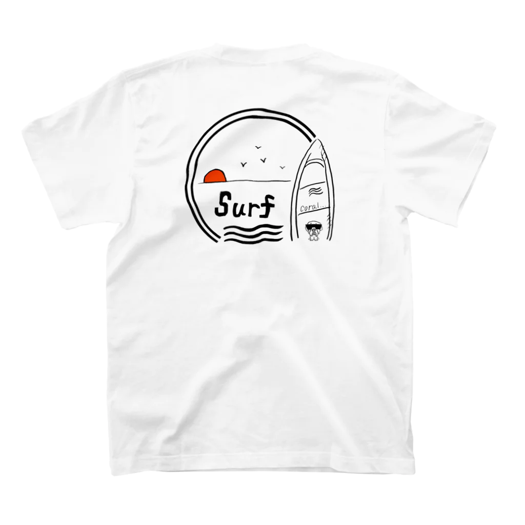 Shin SurfのShin Surf original  スタンダードTシャツの裏面