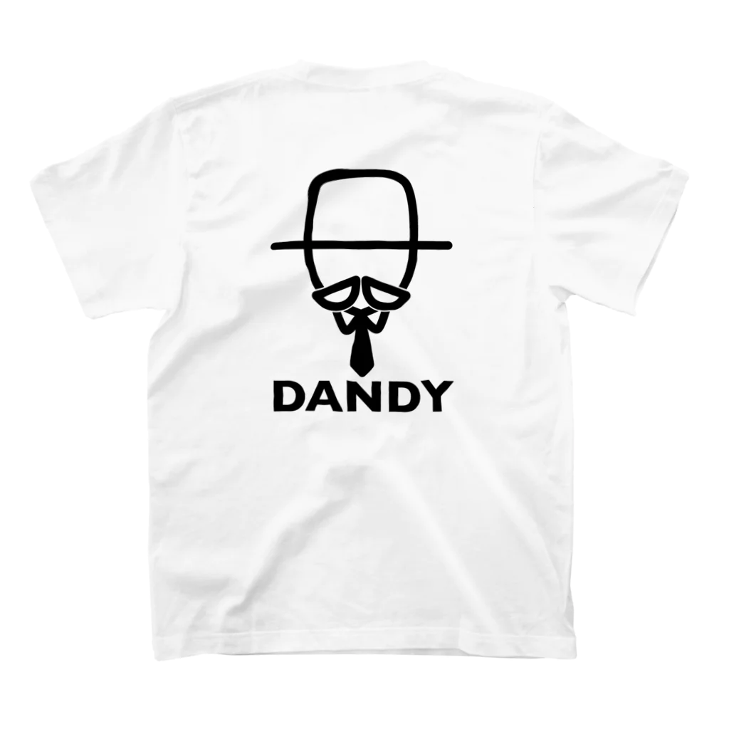 STRのDANDY スタンダードTシャツの裏面