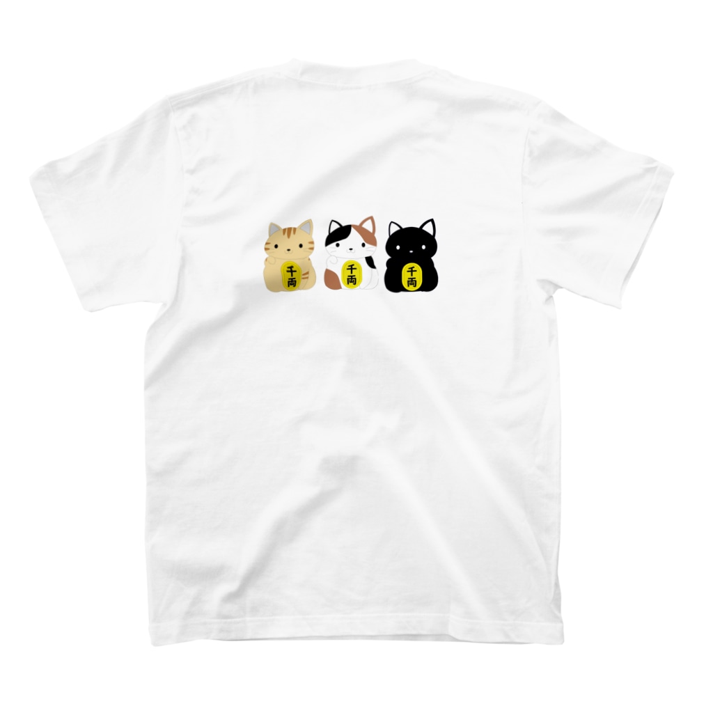 Discover 招き猫 メンズ レディース Tシャツ 動物