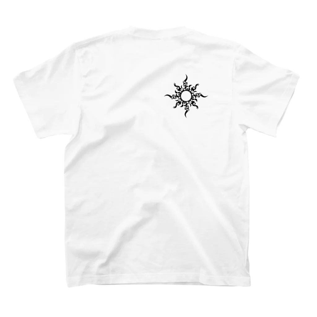 the hearthのThe sun / No.1 Regular Fit T-Shirtの裏面