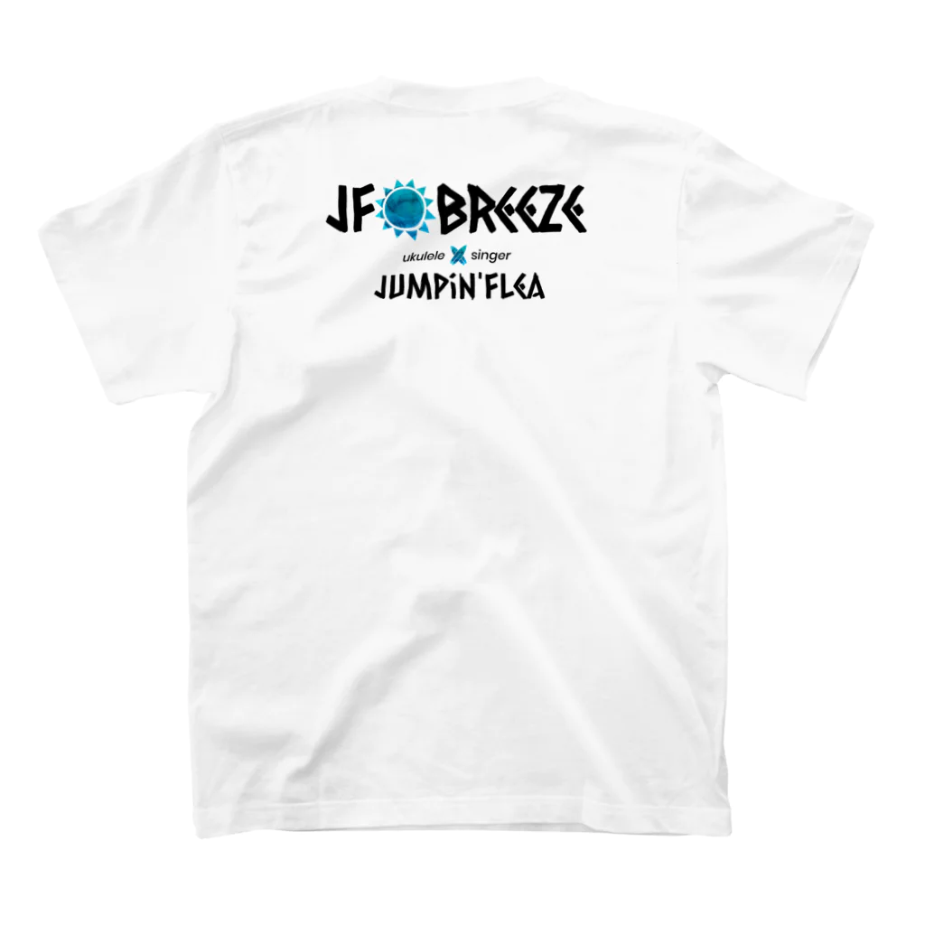 JF BreezeのJF Breeze黒（前背面） スタンダードTシャツの裏面