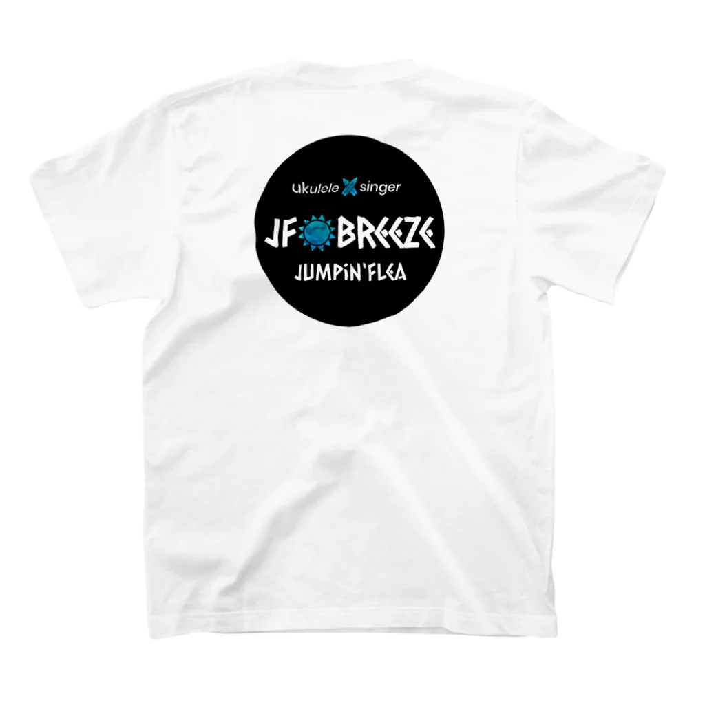 JF BreezeのJF Breeze黒丸（前背面） スタンダードTシャツの裏面