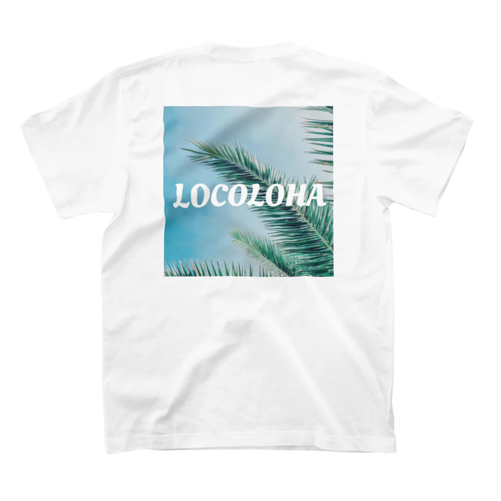 LOCOLOHAのLOCOLOHA スタンダードTシャツの裏面