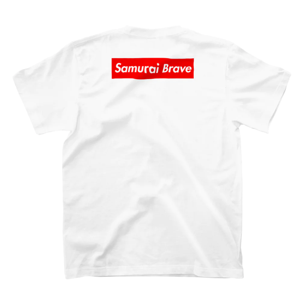 SAMURAI BRAVE JAPANのtakayaサムライ君 スタンダードTシャツの裏面