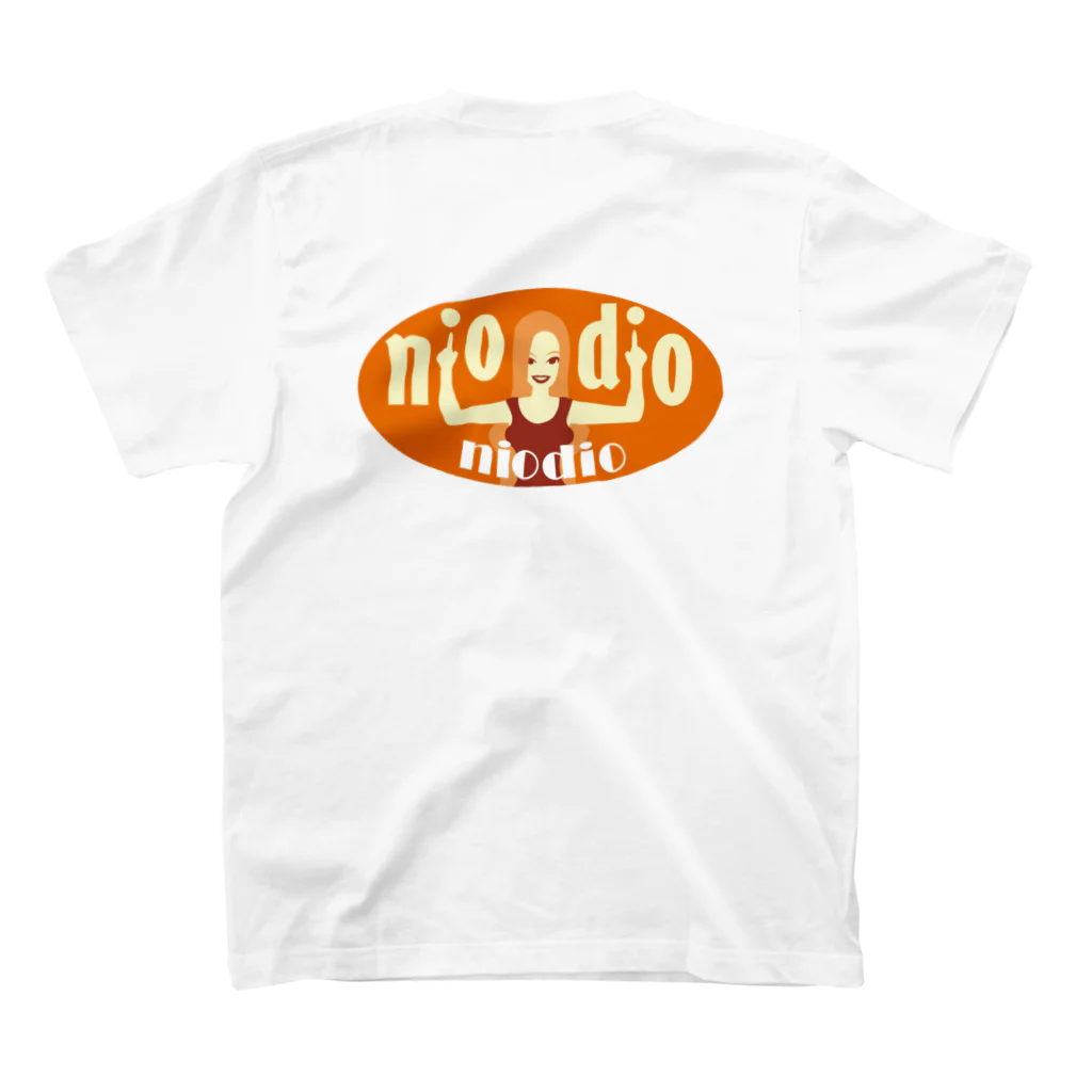 niodio(ニオディオ)のねいちゃー Regular Fit T-Shirtの裏面