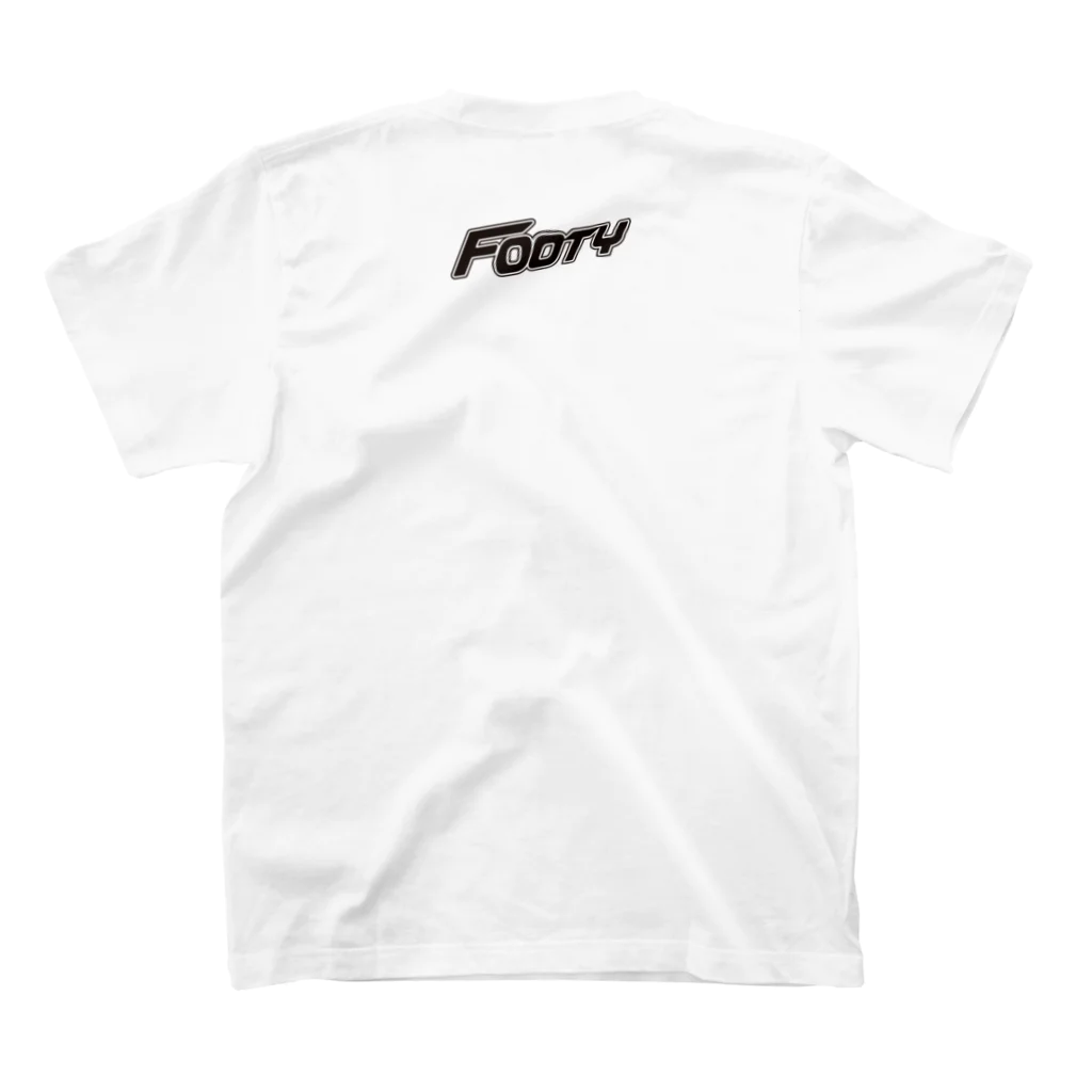 FootyのLazyパンダ Regular Fit T-Shirtの裏面