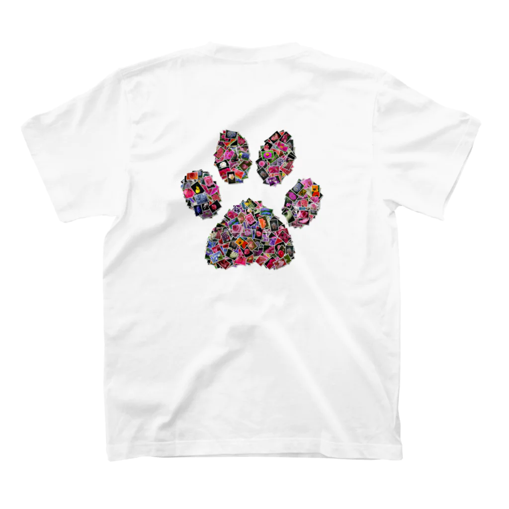 erumaのSweet paw スタンダードTシャツの裏面