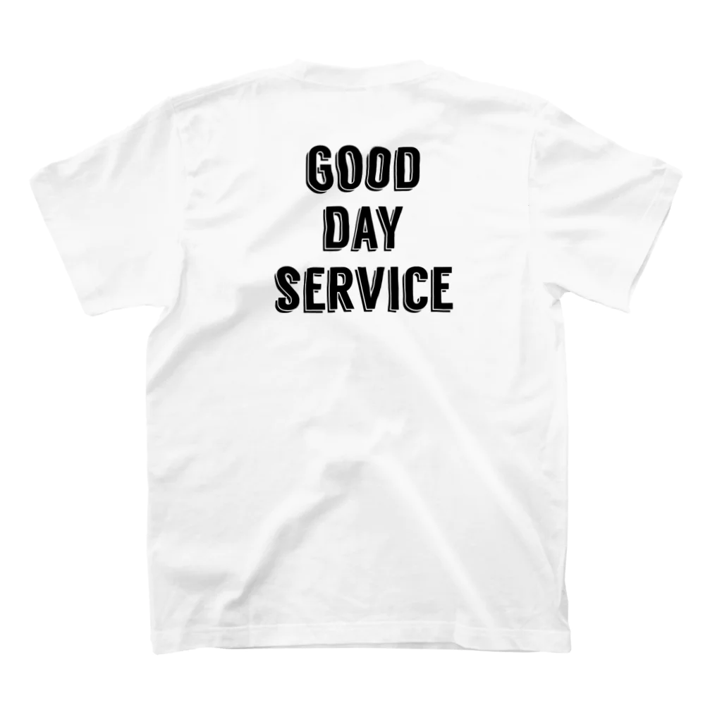 GOODDAYSERVICEのGOOD DAY SERVICE スタンダードTシャツの裏面