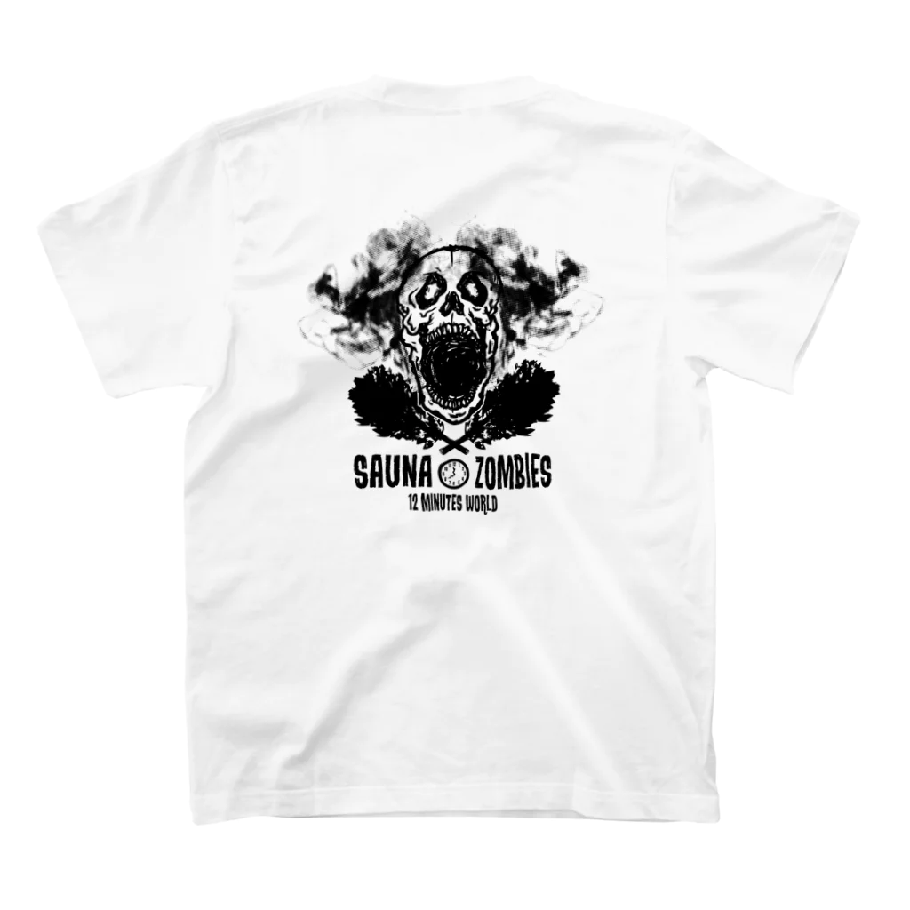 SAUNA ZOMBIESのSAUNAZOMBIES -FAMOUS LOGO & SATORI DOKURO T - 티셔츠の裏面