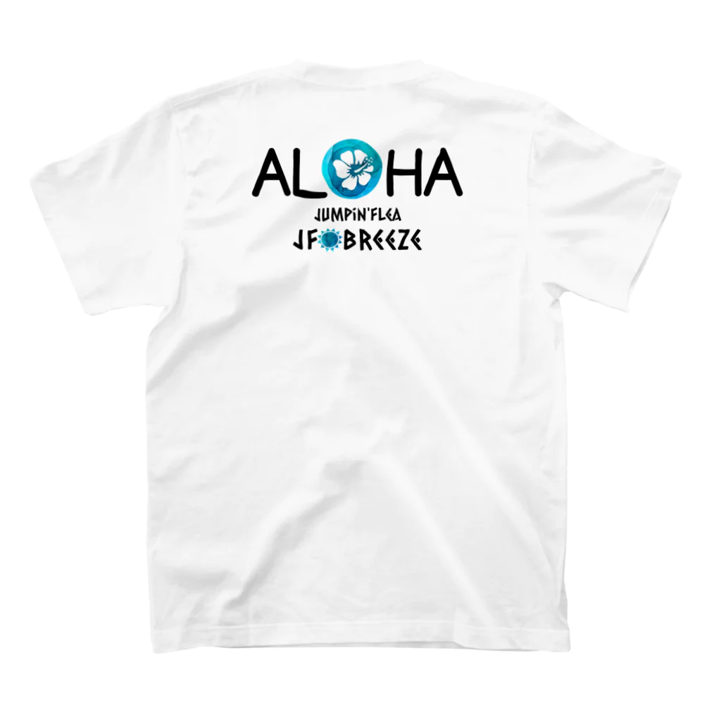 JF BreezeのALOHA（前背面） スタンダードTシャツの裏面