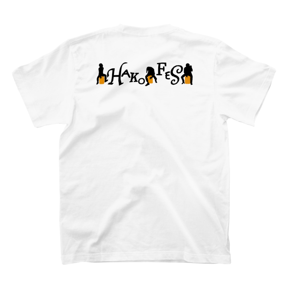 HAKO-BUNE 2ndのハコＴ_背面 Regular Fit T-Shirtの裏面