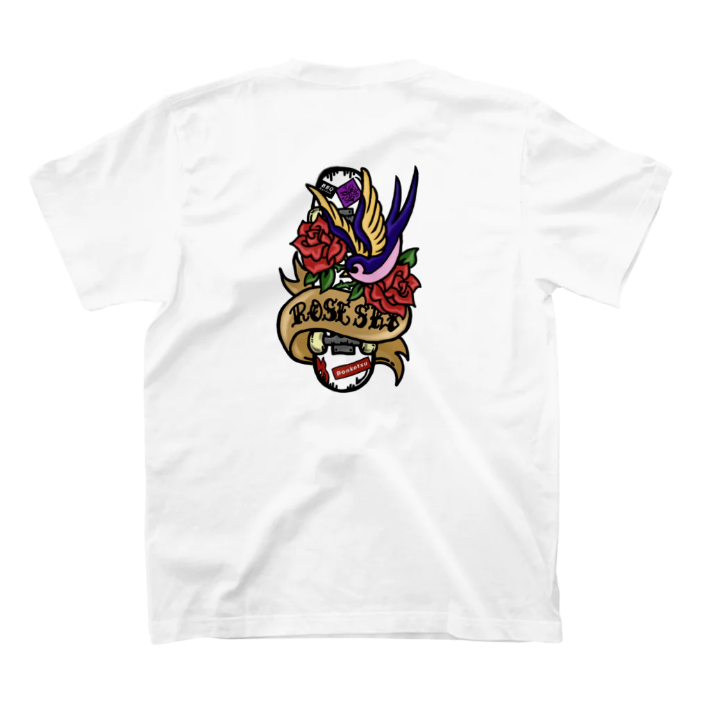 Rosesk8のRosesk8 スタンダードTシャツの裏面