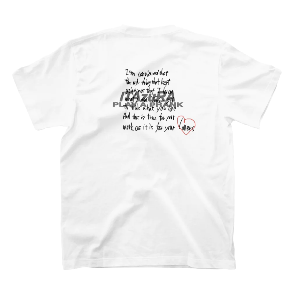 toyuuのDesign Sketch Graphic Regular Fit T-Shirtの裏面