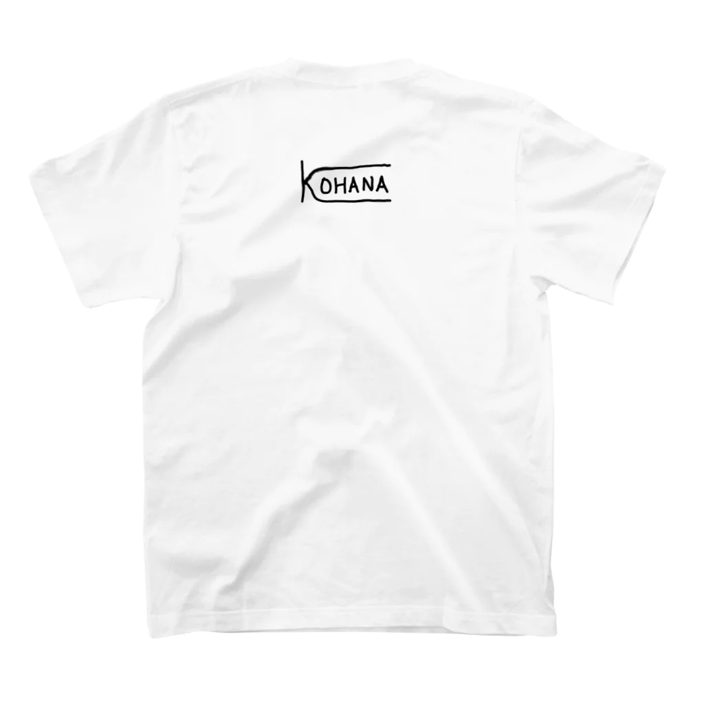 こはな@自称『魂のTシャツ作家』のTシャツで主張するタイプ。 Regular Fit T-Shirtの裏面
