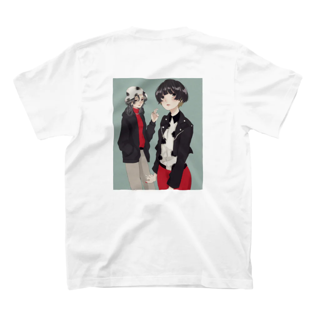 CIGARETTE LOVERSのCOW GIRLS T-shirt スタンダードTシャツの裏面