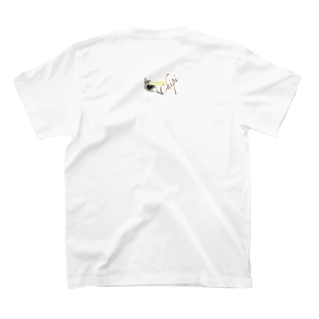 LsDF   -Lifestyle Design Factory-のチャリティー【chipi（シピ）】 Regular Fit T-Shirtの裏面