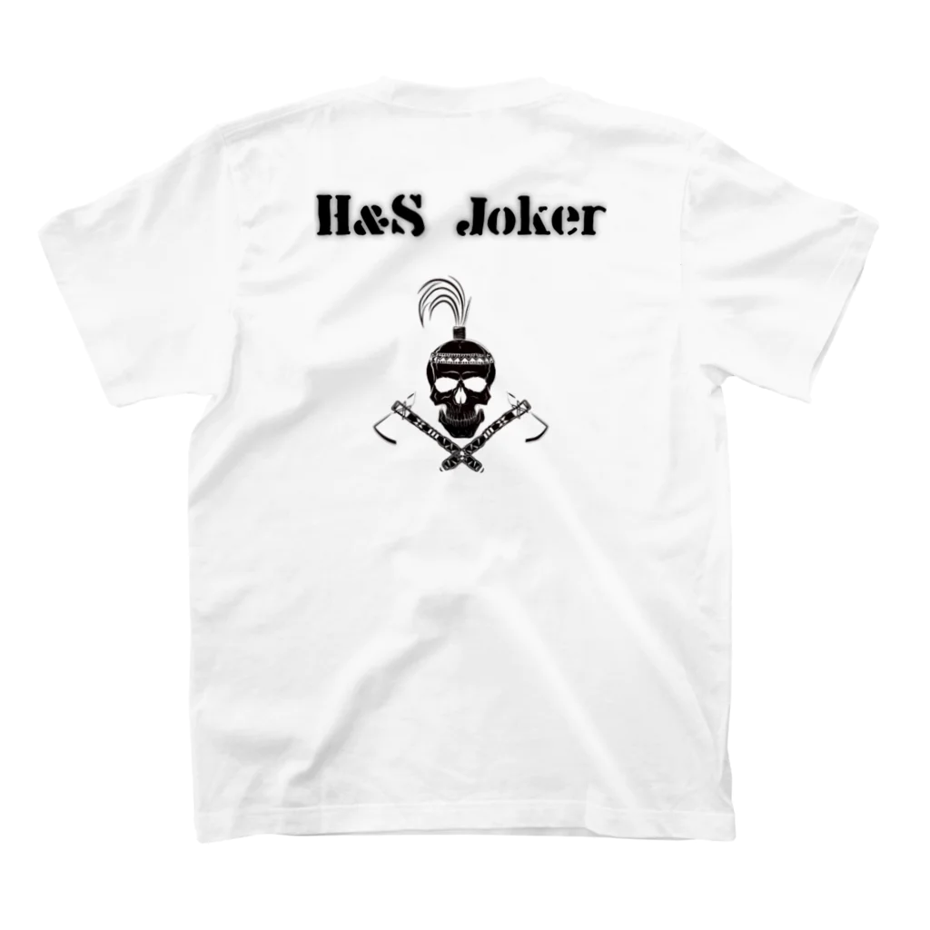 H-S_Jokerのロゴアイテム Regular Fit T-Shirtの裏面