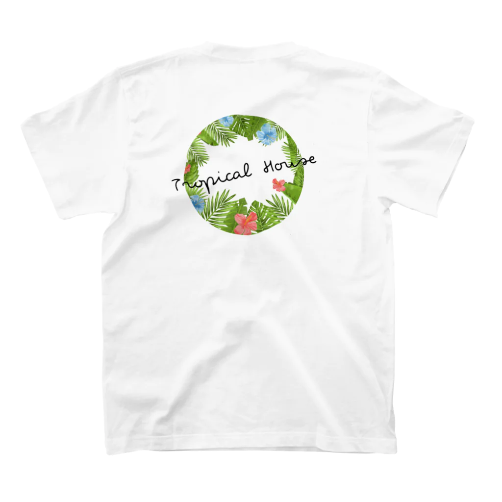 Tropical HouseのTropical house  スタンダードTシャツの裏面