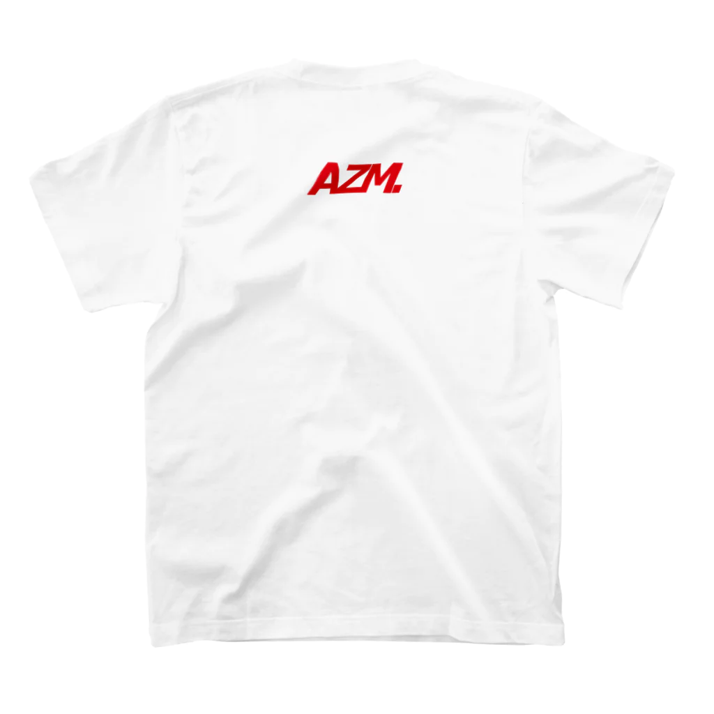 AZM.shopの▼ スタンダードTシャツの裏面