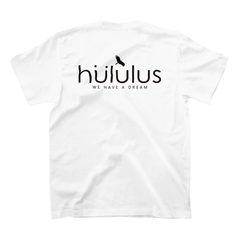 ヒュルルス official goodsのhülulus BY STUDIO ATTRACTION スタンダードTシャツの裏面