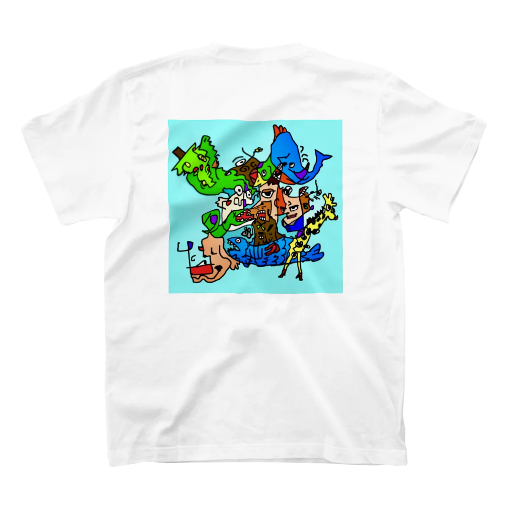 TuBRIMSの“ various” by TuBRIMS  スタンダードTシャツの裏面