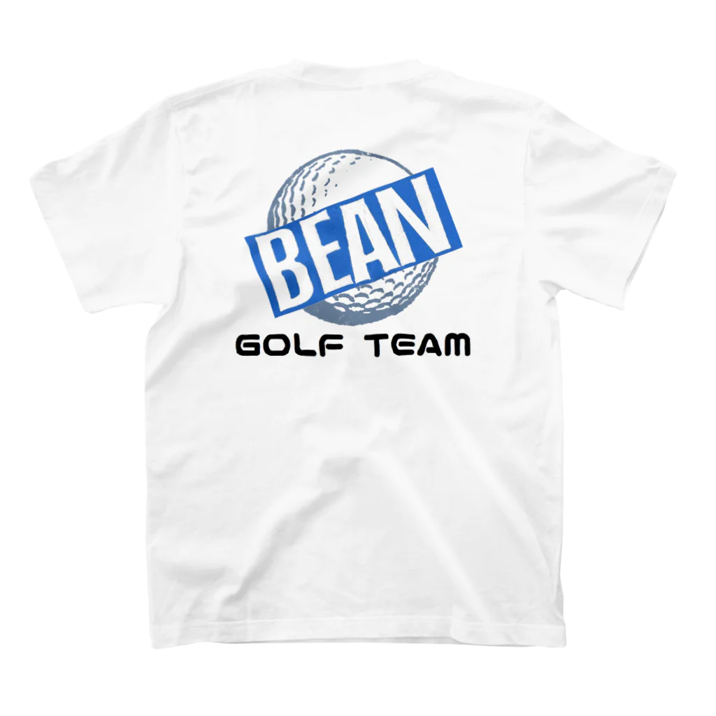 BEAN-HEARTSの豆の心臓ゴルフチーム スタンダードTシャツの裏面