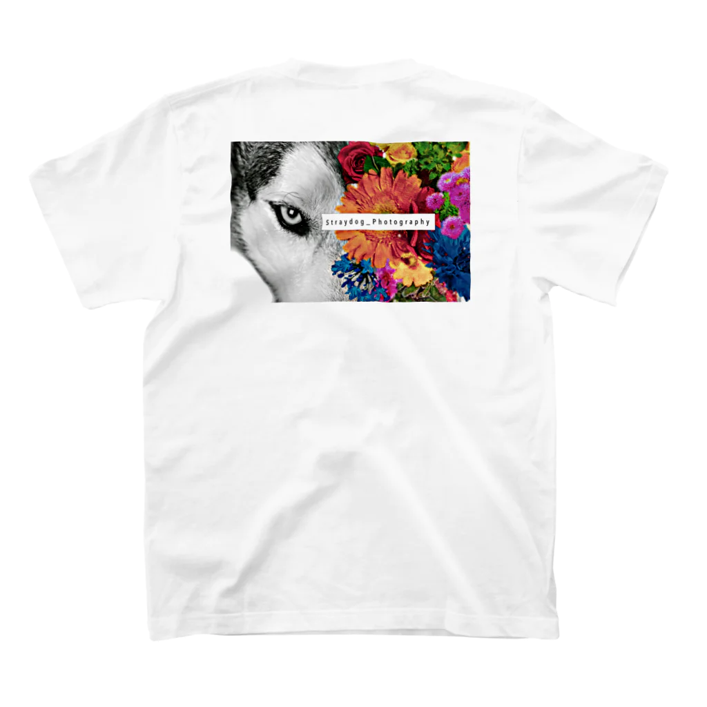 S.DogのS.DOG flower スタンダードTシャツの裏面