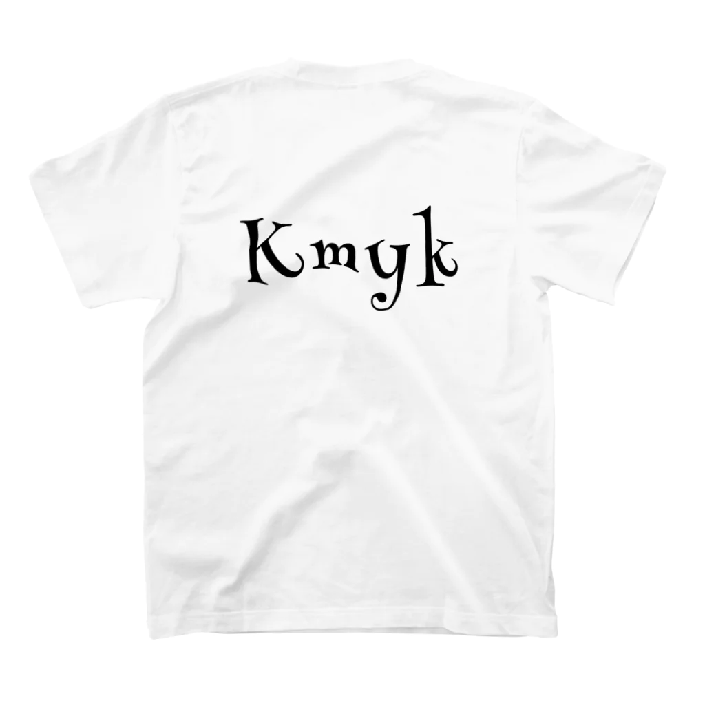 KmykのTシャツ スタンダードTシャツの裏面