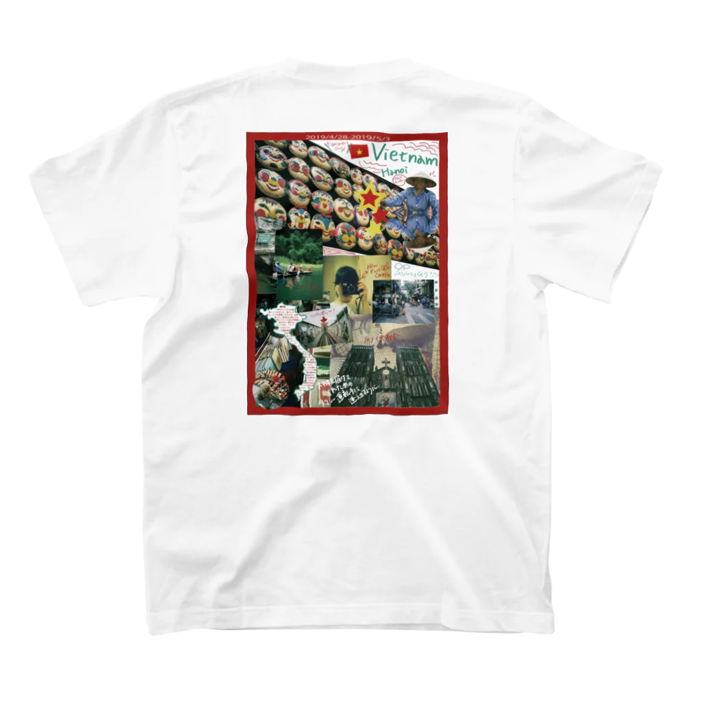 mimosa____のベトナム旅行記 スタンダードTシャツの裏面