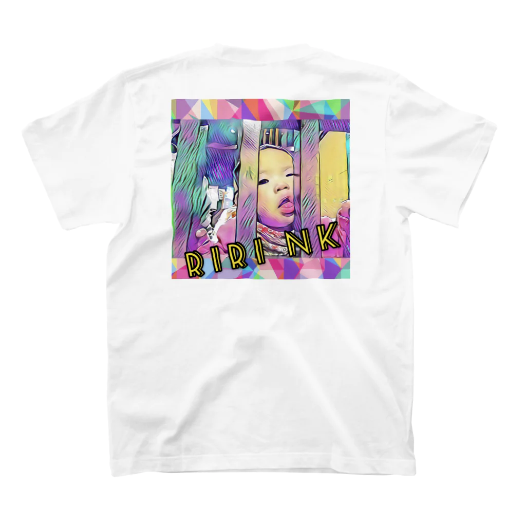 天パ建設代表ナカハラのRiri's T スタンダードTシャツの裏面