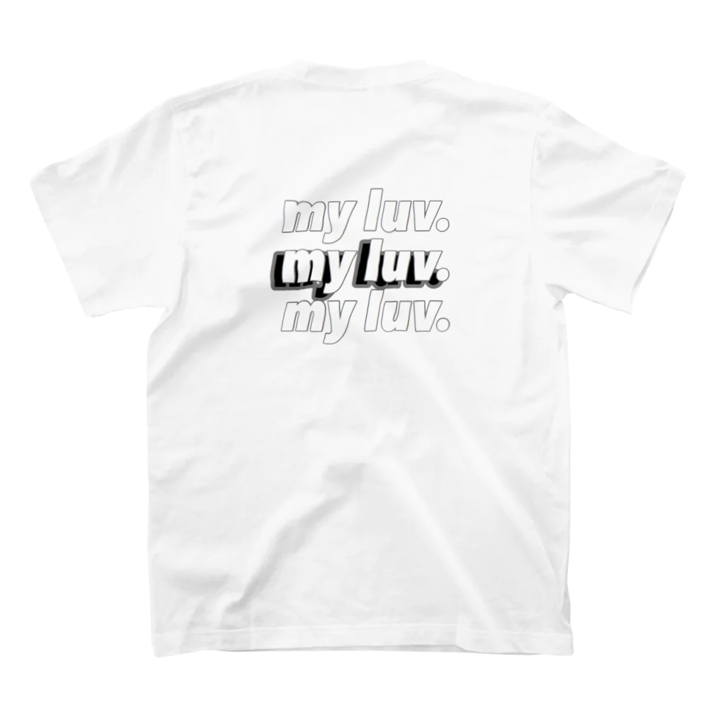 シナモンのmy luv. スタンダードTシャツの裏面