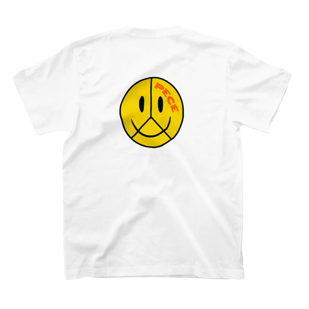 E.T.L.SPORTSのPEACE☻SMILEY スタンダードTシャツの裏面