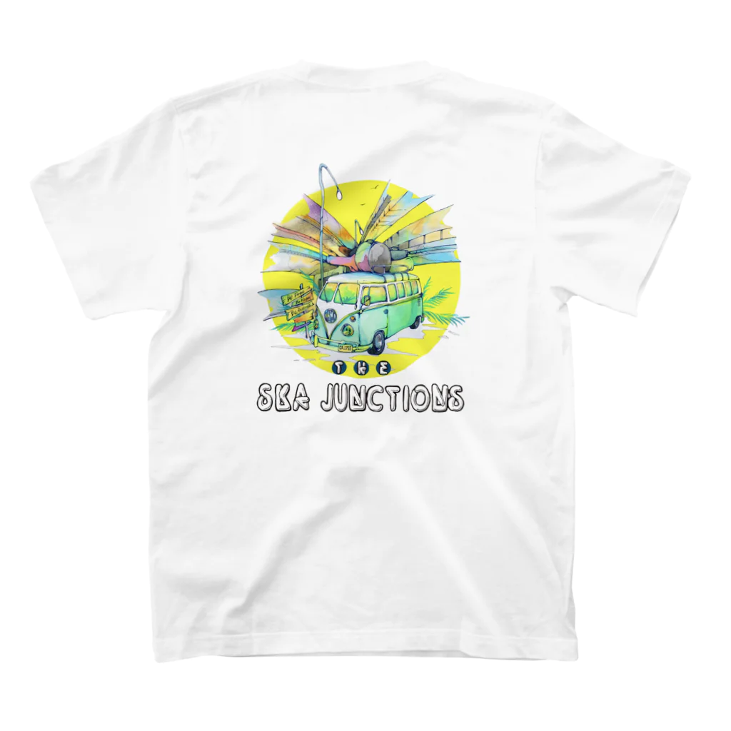 THE SKA JUNCTIONSのGOOD LUCK！パロット スタンダードTシャツの裏面