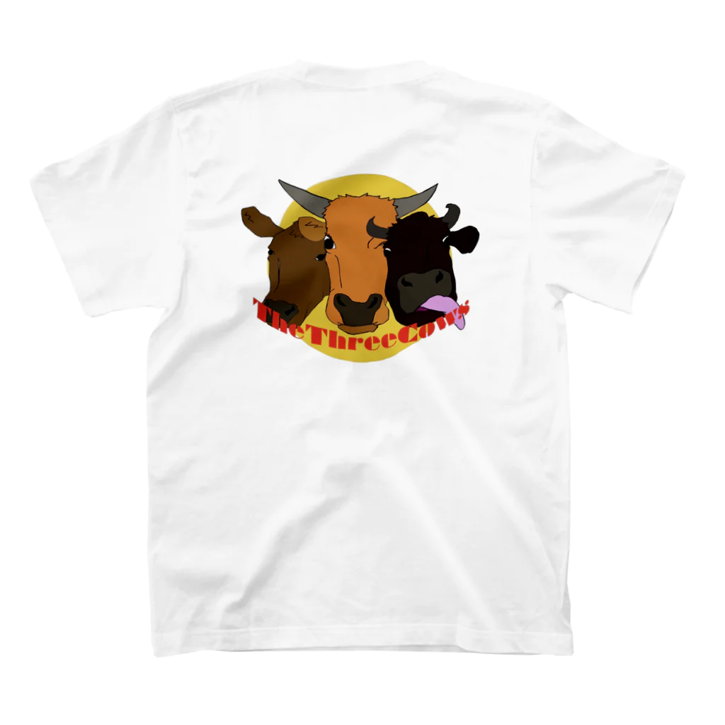 The Three CowsのThe Three Cows  Regular Fit T-Shirtの裏面