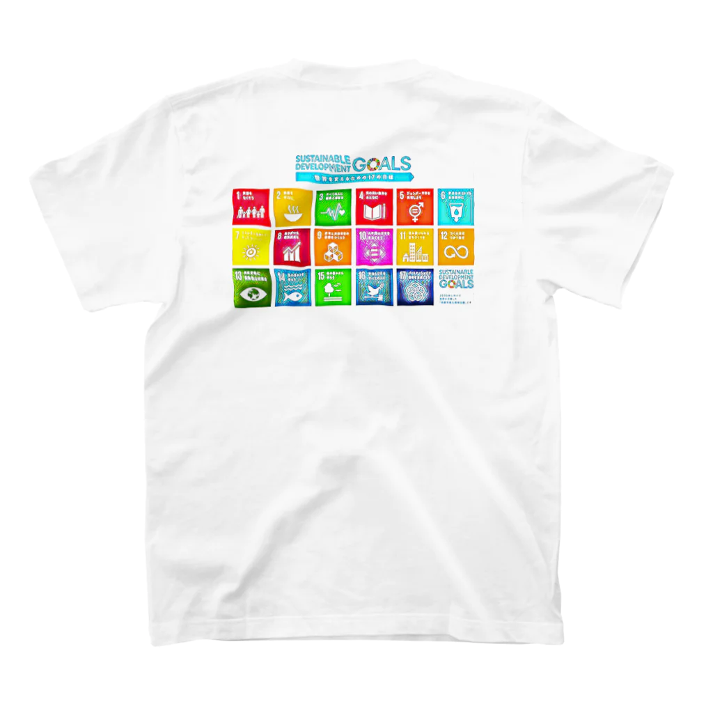 開運CROSS❖JAPAN。のSDGs JAPAN Regular Fit T-Shirtの裏面