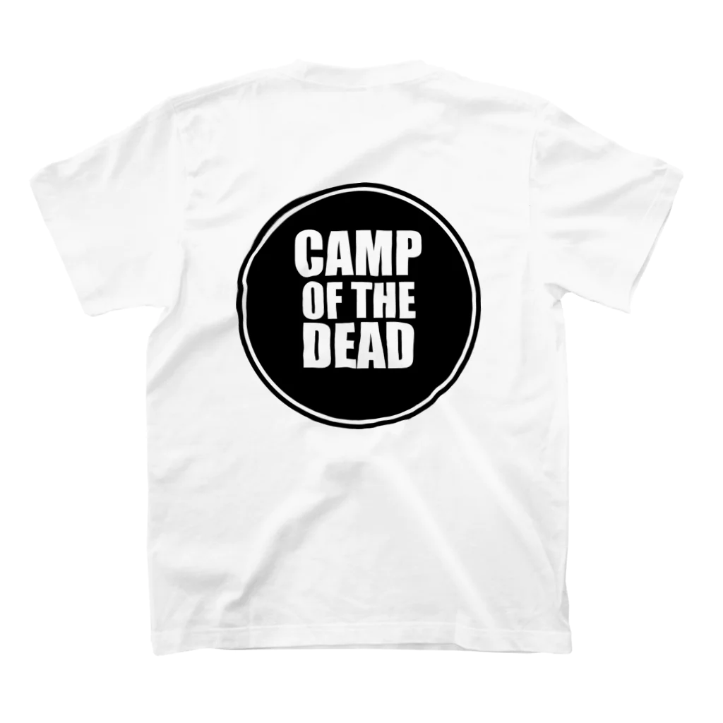 CAMP OF THE DEADのCAMP OF THE DEAD　Logo　B Regular Fit T-Shirtの裏面