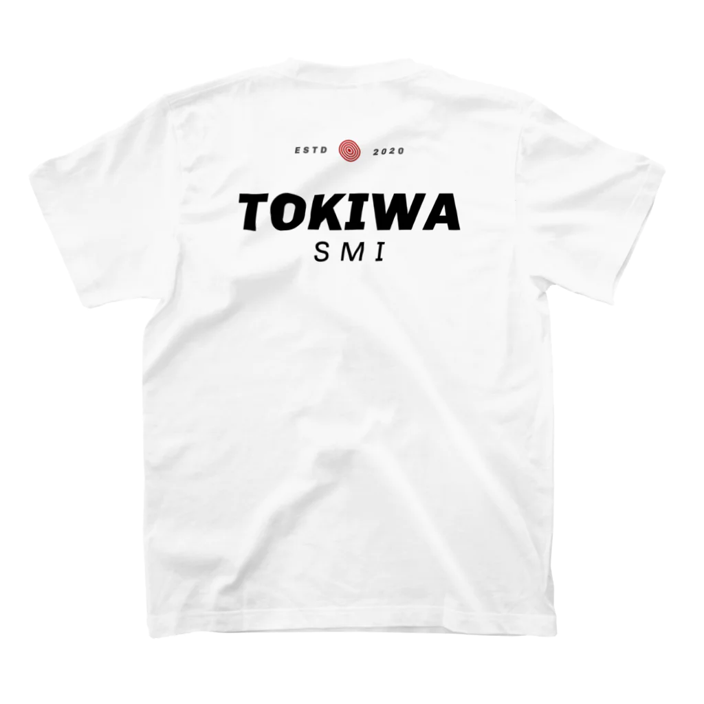 TomokoのTOKIWA black スタンダードTシャツの裏面